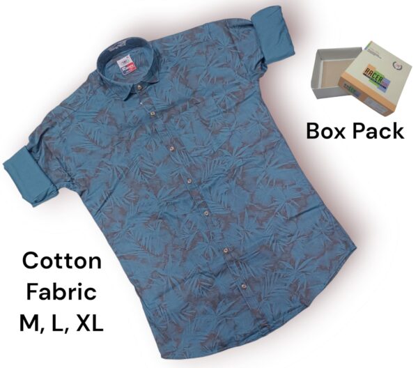 MENS PRINTED BOX PACKING SHIRTS