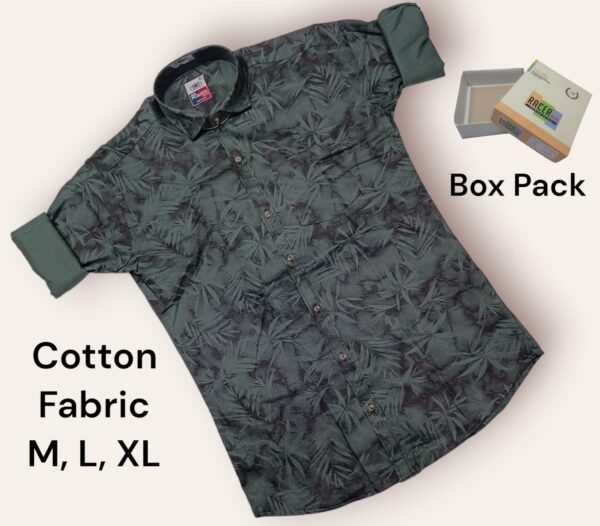 MENS PRINTED BOX PACKING SHIRTS